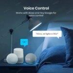 Lot de 3 ampoules LED RGB intelligentes, Wifi / Zigbee 3.0, 2700K à 6500K, GU10, 220V – Image 2