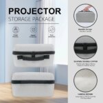 Mallette de rangement pour projecteur HY300 et HY300 Pro, coque de transport de voyage – Image 2