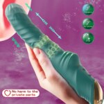 Vibromasseur avec mouvement de poussée, rechargeable, massage pour adulte – Image 7
