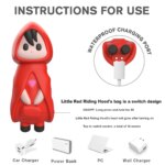 Vibromasseur discret, Le Petit Chaperon rouge, vaginal, plug, massage pour adulte – Image 5