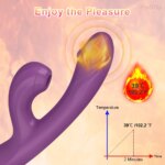 Vibromasseur point G à succion pour femme, chauffants, massage pour adulte – Image 2