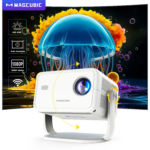 Projecteur Home Cinéma L018, 1080P, 650 lumens ANSI, 4K, Wifi 6, BT 5.2, Android 11, mise au point automatique – Image 3