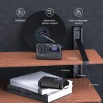 Enceinte Bluetooth BV800, avec radio FM, écran LCD, antenne, entrée AUX, disque USB, carte TF, lecteur MP3 – Image 5