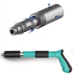 Mini pistolet à clous manuel en acier, portable, avec boite et accessoires – Image 5