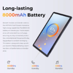 Tablette HOTWAV Pad 11", 4G LTE, Dual SIM, 12(6+6)GB, 256GB, 8000mAh, Widevine L1, Android 13 – Image 4