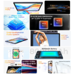 Tablette HOTWAV Pad 11", 4G LTE, Dual SIM, 12(6+6)GB, 256GB, 8000mAh, Widevine L1, Android 13 – Image 7