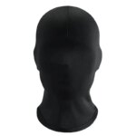Cagoule intégrale noire sans visage, pour déguisement – Image 2