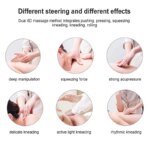 Oreiller de massage des cervicales électrique, soulagement des douleurs, Multi-mode – Image 4