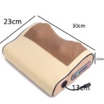 Oreiller de massage des cervicales électrique, soulagement des douleurs, Multi-mode – Image 6
