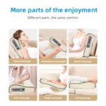 Oreiller de massage des cervicales électrique, soulagement des douleurs, Multi-mode – Image 5