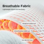 Appareils de massage pour les chevilles, avec coussin chauffant et vibration électrique, rechargeable – Image 7