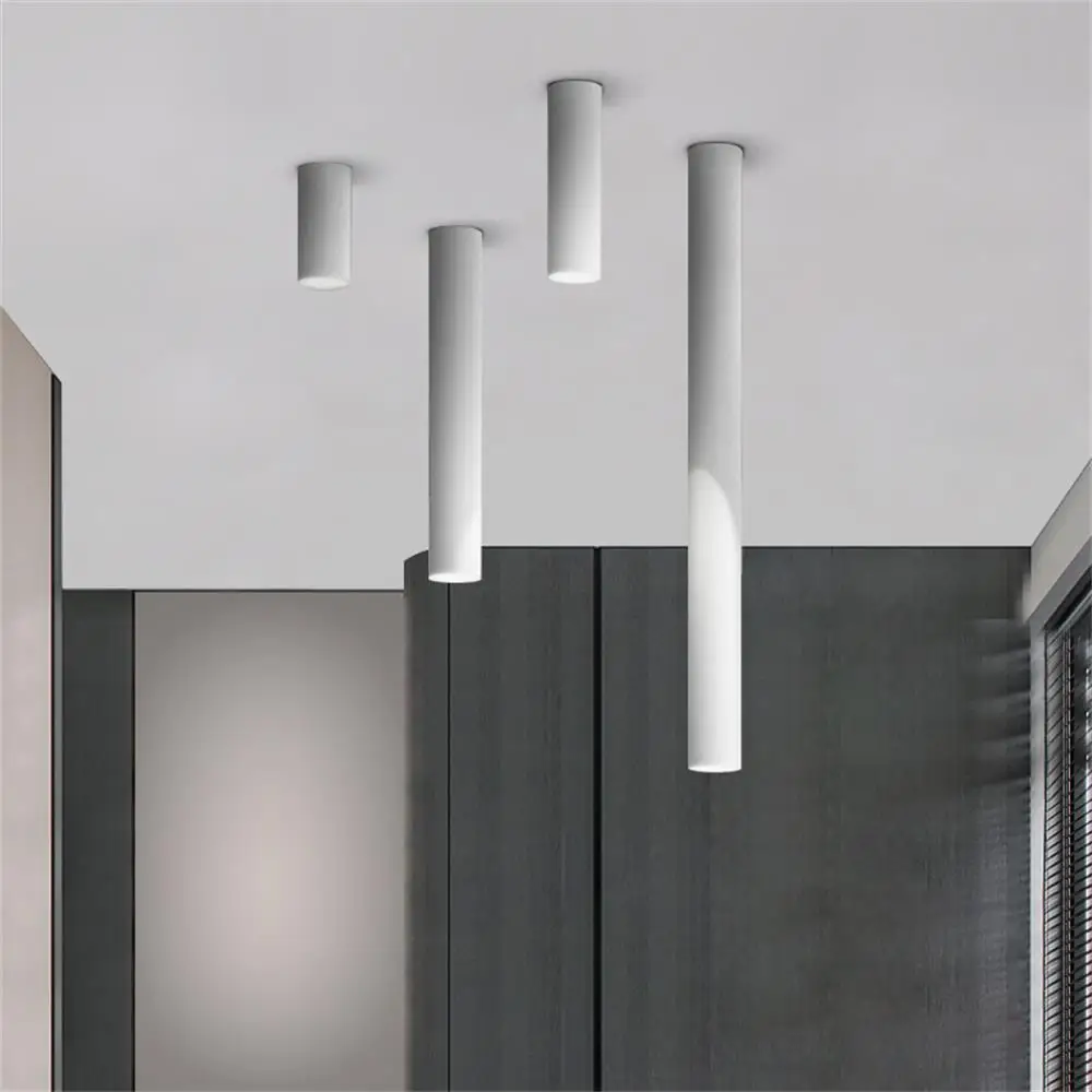 Spot A-Tube LED, plafonnier monté en surface, peinture matte