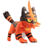Peluche Pokemon, Félinferno, Flamiaou, Flamiaou, Matoufeu, de 20 à 30 cm – Image 6