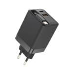Chargeur rapide 65W avec câble rétractable USB Type-C, pour iOS, Android – Image 3
