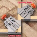 Lot de 2 pinces à angle droit à 90°, travaux de précision, menuiserie – Image 2