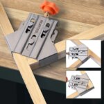 Lot de 2 pinces à angle droit à 90°, travaux de précision, menuiserie