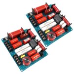 Lot de 2 filtres audio passifs 3 Voies, 40Hz – 22kHz, 2 x 350 W, Crossover, DIY Haut-Parleur