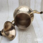 Théière en cuivre avec motif, de 550 à 1600 ml, fabrication artisanale – Image 2