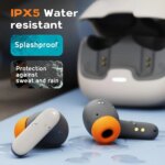 Écouteurs intra-auriculaires sans Fil Bluetooth 5.4 TWS, latence ultra faible, suppression du bruit ENC – Image 2