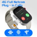 Montre connectée 4G VP99, écran 2,29" AMOLED, double SIM 4G, Android 10, GPS, WiFi, compatible 5G – Image 6