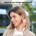 Écouteurs sans Fil T21, Bluetooth 5.3, jusqu'à 50h d’autonomie, son puissant et étanchéité IPX8 – Image 6