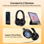 Casque sans fils H3 ANC, Bluetooth 5.4, réduction active de bruit Hybride 43dB, autonomie 60H – Image 6