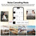 Casque sans fils H3 ANC, Bluetooth 5.4, réduction active de bruit Hybride 43dB, autonomie 60H – Image 5