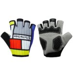 Gants de Cyclisme demi-doigt rétro unisexes, collection vintage légendaire – Image 10