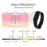 Lot de 3 bracelets anti-moustiques ultrasonique, non chimique, pour adultes et enfants – Image 5