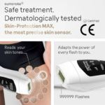 Appareil d’épilation laser IPL 999'999 flashs, Épilation définitive, sans douleur, 5 niveaux, écran LCD – Image 3