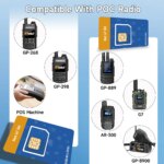 Carte SIM IoT 360 Mo, Compatible Talkie-Walkie POC, paiement POS, valable jusqu'à 1 an, Multi-pays Europe – Image 2