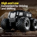 Voiture télécommandée 4x4 amphibie, double Contrôle 2.4G, Tout-Terrain & Étanche, démo Automatique & Drift 360° – Image 5