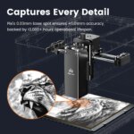 Machine de gravure laser intelligente Pixi AlgoLaser, 3W/5W/10W, écran tactile, sans PC, gravure 300+ matériaux, sécurisée et portable – Image 6