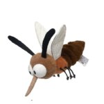 Peluche moustique rigolote en coton PP, 25 cm – Image 2
