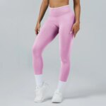 Legging Statement scrunch taille en V, effet galbant, tissu doux, plusieurs coloris – Image 7