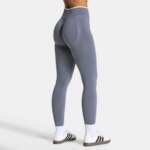 Legging Statement scrunch taille en V, effet galbant, tissu doux, plusieurs coloris – Image 10