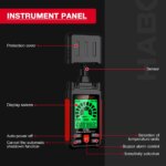 Détecteur de fuite de gaz HT609, Haute sensibilité 50-1000 PPM, LCD – Image 2
