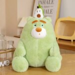 Peluche géante ours fruit kawaii, doux en coton, jouet en peluche doux, 70 cm – Image 3