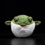 Peluche poisson globe réaliste, coton PP doux, 22 cm – Image 5