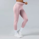 Legging Statement scrunch taille en V, effet galbant, tissu doux, plusieurs coloris – Image 6
