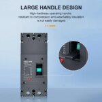 Disjoncteur DC MCCB 2P 1500 V, 300 A / 350 A / 400 A, Icu 65 kA, Ics 50 kA – Image 5