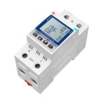Disjoncteur intelligent TOVA-63T WiFi, 110-220 V 63A, Smartlife TUYA avec compteur d’énergie, protection surtension/sous-tension, fuite et surintensité – Image 3
