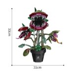 Plante Carnivore en Blocs de Construction – Fleur Mangeuse d’Hommes – Image 7