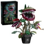 Plante Carnivore en Blocs de Construction – Fleur Mangeuse d’Hommes