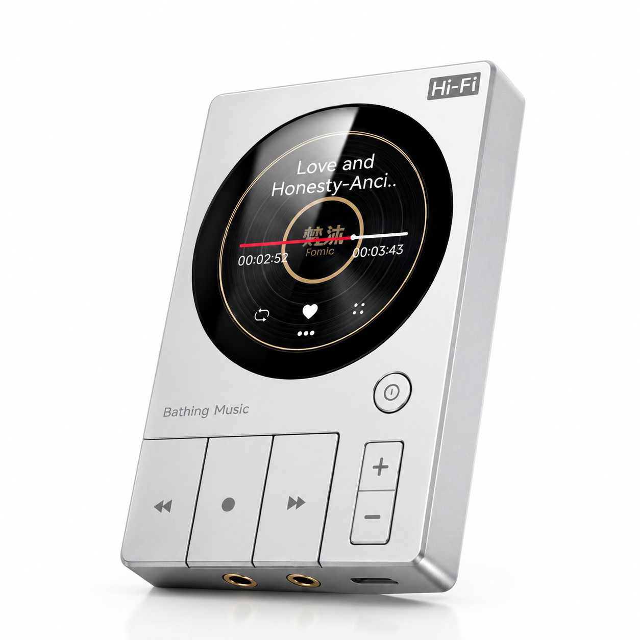 ChatGPT Image 5 août 2026, 08_18_12 Lecteur MP3 Hi-Fi BF30 Bluetooth 5.3 – DSD256, autonomie 45 h, écran 1,5" – Image 1