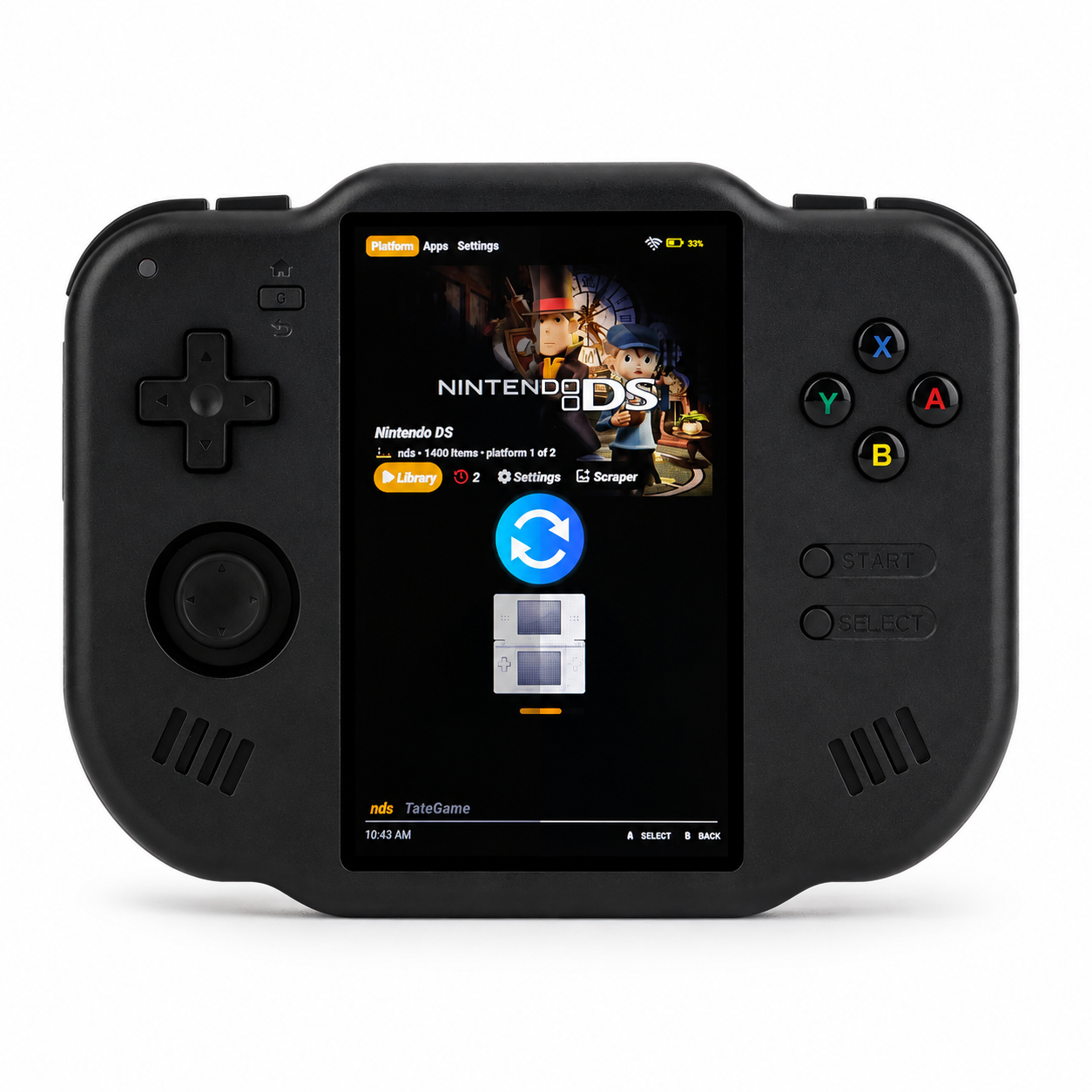 ChatGPT Image 5 août 2026, 13_14_58 AMPOWN MagicX Mini Zero 40 – Console rétro Android 4″ tactile – Image 1