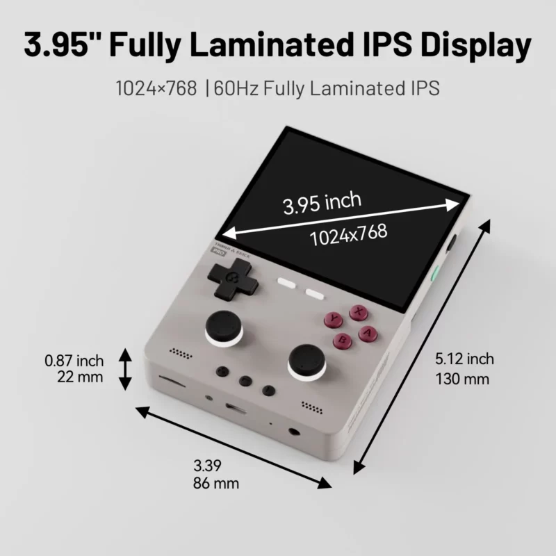 Console de jeu portable rétro TRIMUI BRICK PRO, lecteur vidéo portable, système Linux, open source, écran 3,95 pouces, jeux pour téléphone portable, cadeaux - AliExpress 44 – Image 3