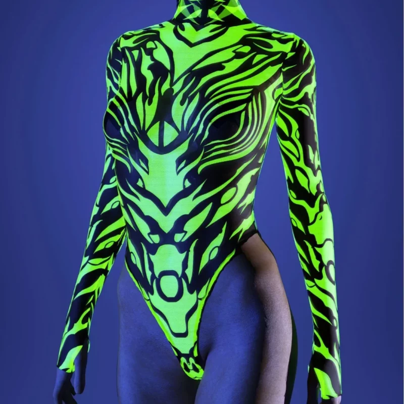 Maillot de bain imprimé en 3D pour femmes, bikini sexy pour adultes, pour fête d'été, carnaval, Halloween, costume de cosplay, combinaison - AliExpress 200000532 – Image 3